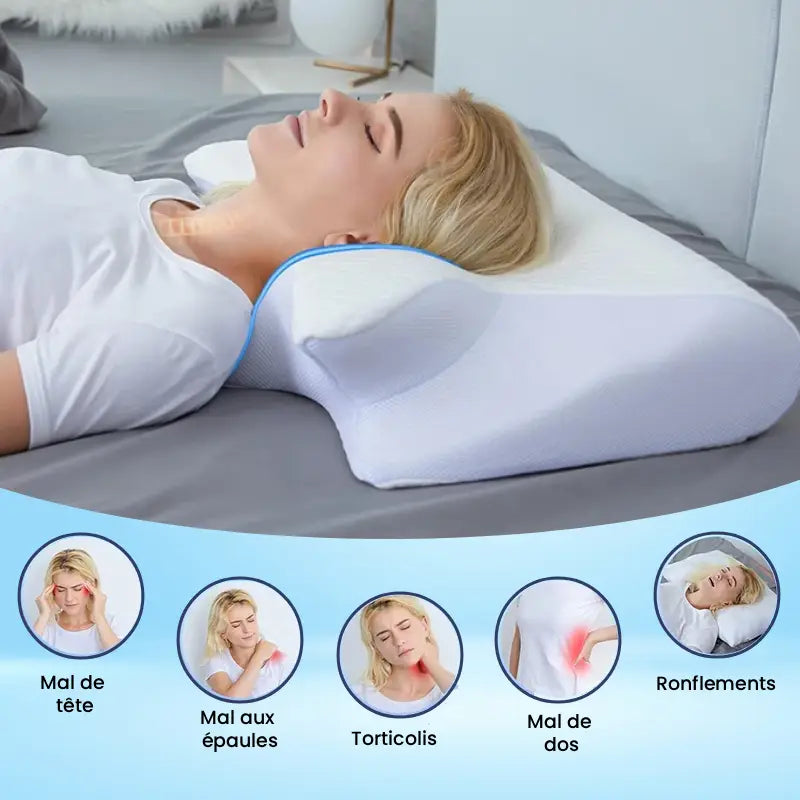 Noctia Confort +™ | Oreiller de soutien cervical
