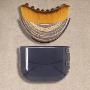 Brosse Drainante Visage – Massage Lymphatique Anti-Poches & Contours